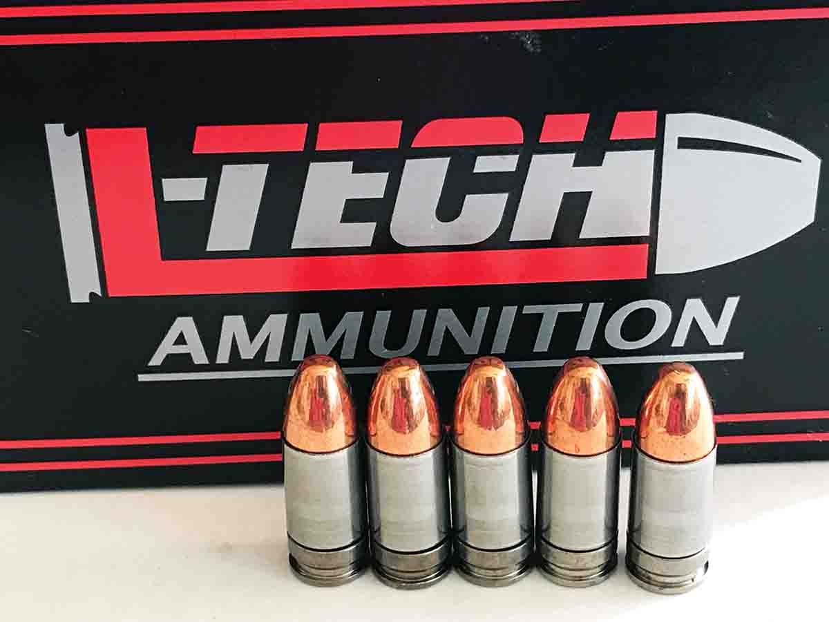Several ammunition companies, including L-Tech Enterprises, use NAS3 cases to load their 9mm Luger cartridges.